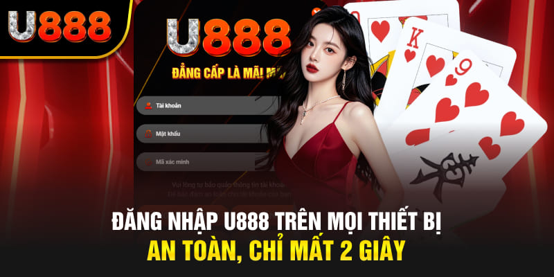 Đăng Nhập U888 Trên Mọi Thiết Bị An Toàn, Chỉ Mất 2 Giây