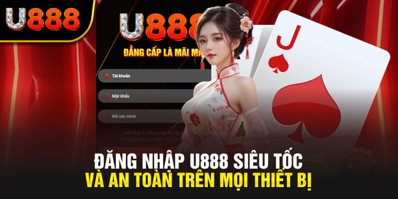 Đăng nhập U888 siêu tốc và an toàn trên mọi thiết bị