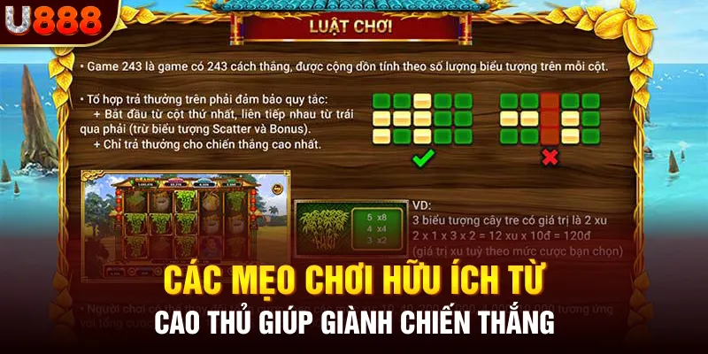 Các mẹo chơi hữu ích từ cao thủ giúp giành chiến thắng