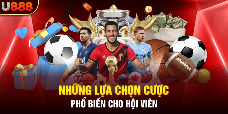 Những lựa chọn cược phổ biến cho hội viên